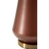 Rosenthal stolná lampa sklo hnedá zlatá Ø 35,5x65cm