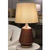 Rosenthal stolná lampa sklo hnedá zlatá Ø 35,5x65cm
