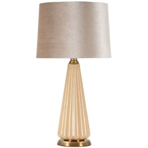 Stolná lampa Perly Ø 36,5 x 68,5 cm sklo zlato
