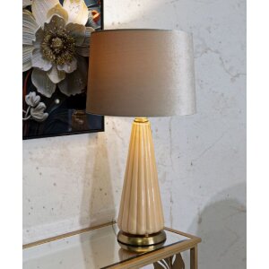 Stolná lampa Perly Ø 36,5 x 68,5 cm sklo zlato