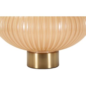 Perlová stolná lampa Ø 33x49 cm sklo, železo, perleť