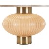 Perlová stolná lampa Ø 33x49 cm sklo, železo, perleť
