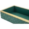 Mauro Ferretti Úložný box Grent 18,8x6,4x10,8 cm zelená-zlatá
