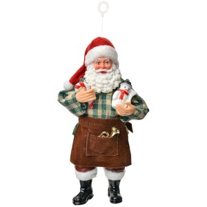 Clayre & Eef Vianočný záves Santa Claus...