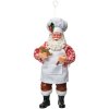 Clayre & Eef Záves Santa Claus Pekár 9x6x17 cm