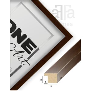 FramesFactory Hekla 21x29,7 cm wenge fotorámik