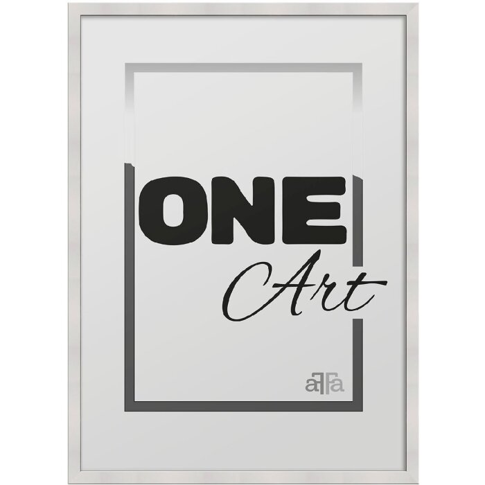 FramesFactory fotorámik Hekla 50x70 cm biely MDF akrylátové sklo