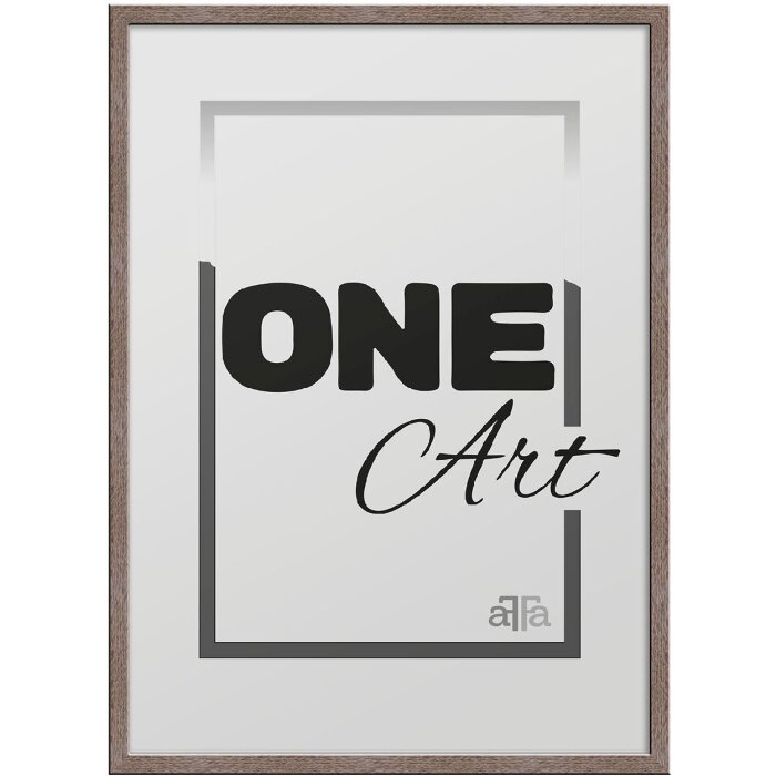 FramesFactory Hekla 42x59,4 cm Smoke Oak