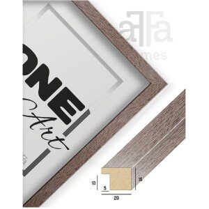 FramesFactory Hekla 42x59,4 cm Smoke Oak
