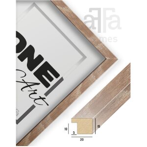 FramesFactory fotorámik Hekla 42x59,4 cm Sandwashed Oak