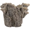 Clayre & Eef Kvetináč Hnedo-béžový 19x17x16 cm vzhľad kameňa