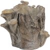 Clayre & Eef Kvetináč Hnedo-béžový 19x17x16 cm vzhľad kameňa