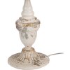 Clayre & Eef stolná lampa Ø36x55cm béžová sivá Vintage