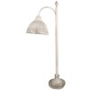 Clayre & Eef stolná lampa vintage béžovo-šedá 36x20x77 cm