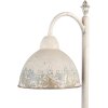 Clayre & Eef stolná lampa vintage béžovo-šedá 36x20x77 cm