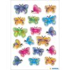 Dekoračné etikety MAGIC Butterflies Stone 1 list