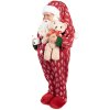 Clayre & Eef Vianočná dekorácia Santy Claus 45 cm