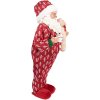 Clayre & Eef Vianočná dekorácia Santy Claus 45 cm