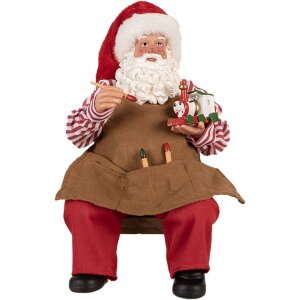 Clayre & Eef 66230 Dekorácia Santy Klausa...
