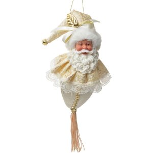 Clayre & Eef Vianočný záves Santa Claus...