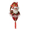 Clayre & Eef Vianočný záves Santa Claus 8x8x35 cm