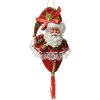 Clayre & Eef Vianočný záves Santa Claus 12x13x68 cm