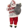 Clayre & Eef 66232 Dekorácia Santa Claus 13x13x28 cm