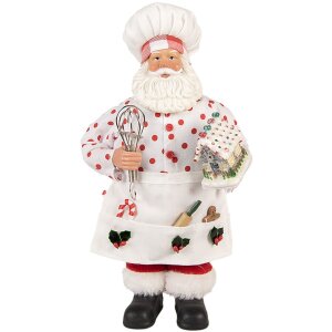 Clayre & Eef Vianočná dekorácia Santa...