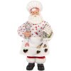 Clayre & Eef Vianočná dekorácia Santa Claus 15x10x28 cm