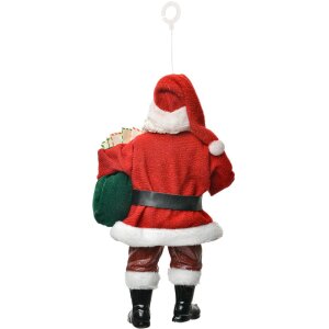 Clayre & Eef Záves Santaklausa 11x6x17 cm - Vianočná dekorácia