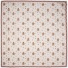 Clayre & Eef CGM01 obrus 100x100 cm béžovo-hnedý