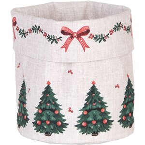 Clayre & Eef TCH50 Koš na pečivo 15x16 cm...