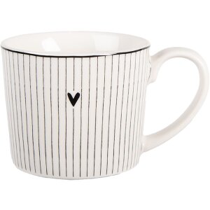 Clayre & Eef Hrnček 12x8x7 cm 275 ml Porcelán