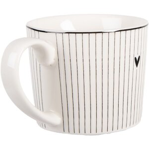 Clayre & Eef Hrnček 12x8x7 cm 275 ml Porcelán