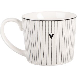 Clayre & Eef Hrnček 12x8x7 cm 275 ml Porcelán