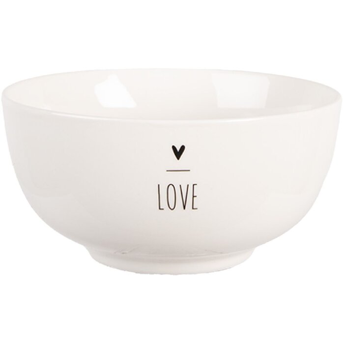 Clayre & Eef BHSBO0001 Miska 14x7 cm / 500 ml Porcelán