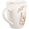 Clayre & Eef GTWMU Hrnček 350ml Béžovo-hnedý