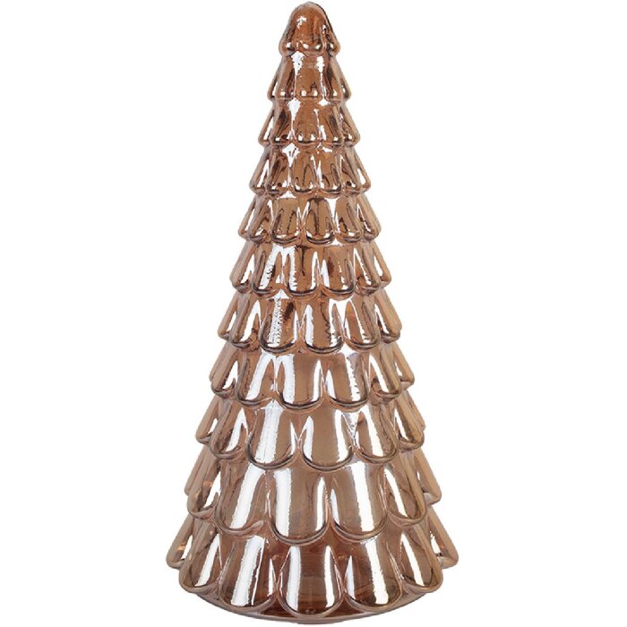 Clayre & Eef 6GL5329 Dekoratívny vianočný stromček 20x40 cm