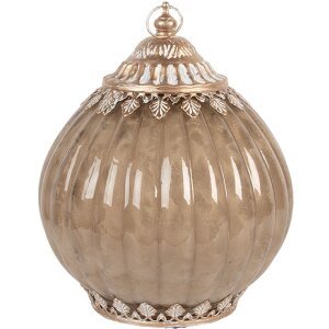 Clayre & Eef 6GL5218 LED dekorácia sklo 15x19 cm