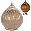 Clayre & Eef 6GL5218 LED dekorácia sklo 15x19 cm