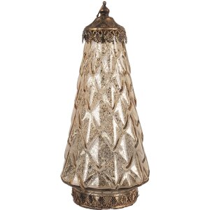 Clayre & Eef 6GL5227 LED dekorácia sklo 13x28 cm