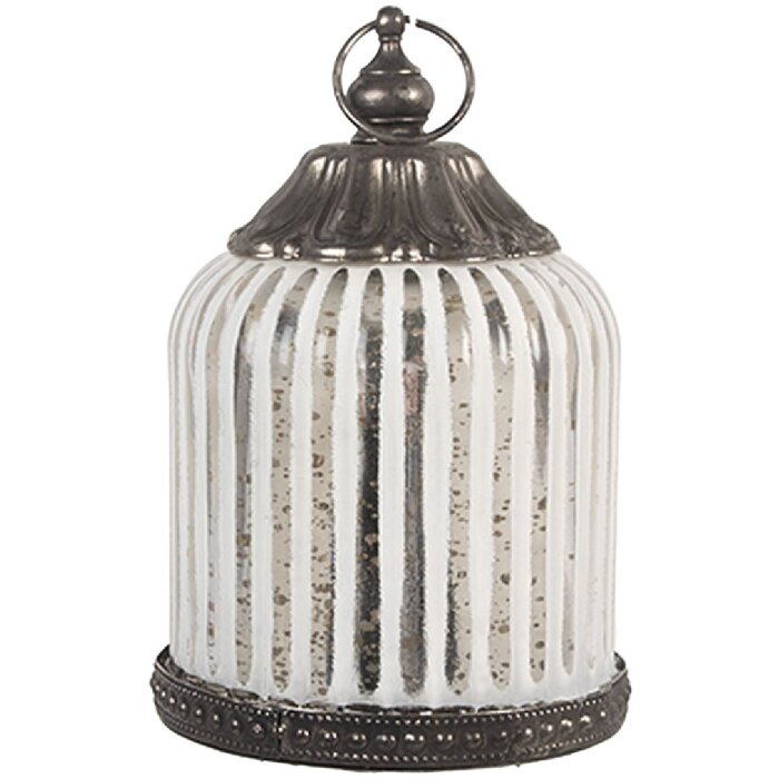 Clayre & Eef 6GL5228 LED dekorácia sklo 8x12 cm