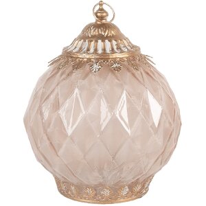 Clayre & Eef LED dekorácia sklo Ø 15x19...