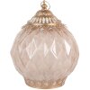 Clayre & Eef LED dekorácia sklo Ø 15x19 cm / 2x AAA