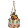 Clayre & Eef 6Y5865P Dekoračný Bubon Ø 12x16/27 cm Ružový