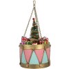 Clayre & Eef 6Y5866 Dekoračný Bubon Ø 17x25/37 cm Ružový Modrý