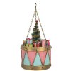 Clayre & Eef 6Y5866 Dekoračný Bubon Ø 17x25/37 cm Ružový Modrý