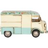 Clayre & Eef 6Y5877 Dekorácia Foodtruck 26x14x14 cm Béžová Modrá
