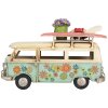 Clayre & Eef Autobus 17x7x11 cm Modro-béžový