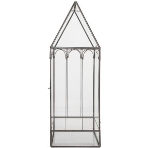Clayre & Eef Mini skleník 15x15x45 cm dekoratívny